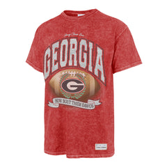 GEORGIA BULLDOGS STONEY CLOVER LANE X '47 VINTAGE TUBULAR TEE DT RED