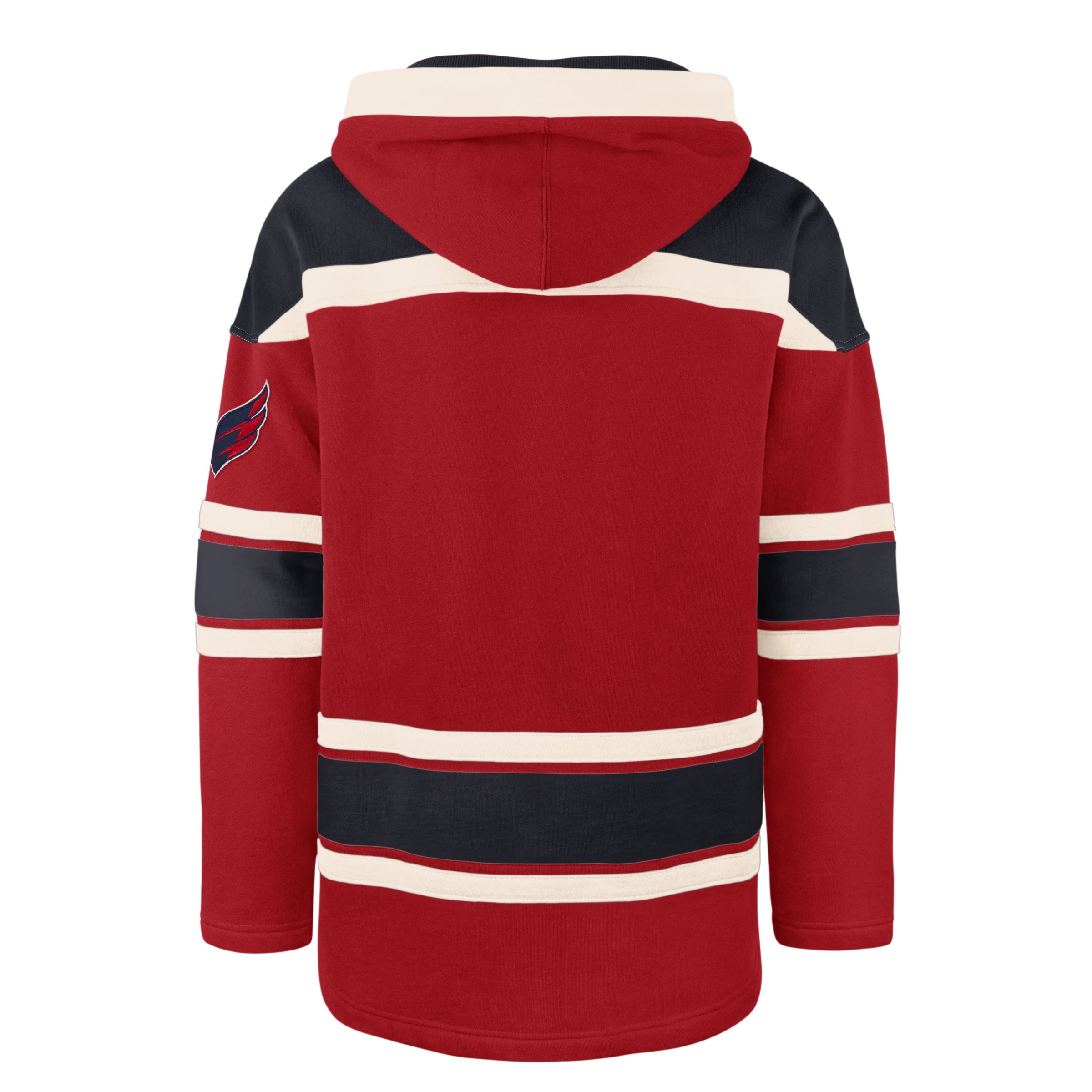 WASHINGTON CAPITALS CHIN STRAP SUPERIOR '47 LACER HOOD RED