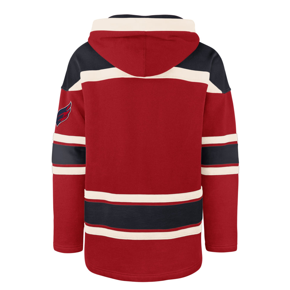 WASHINGTON CAPITALS CHIN STRAP SUPERIOR '47 LACER HOOD RED