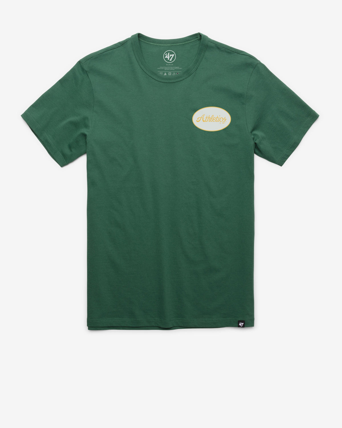 ATHLETICS BASEBALL COVERALL '47 FRANKLIN TEE ELM GREEN