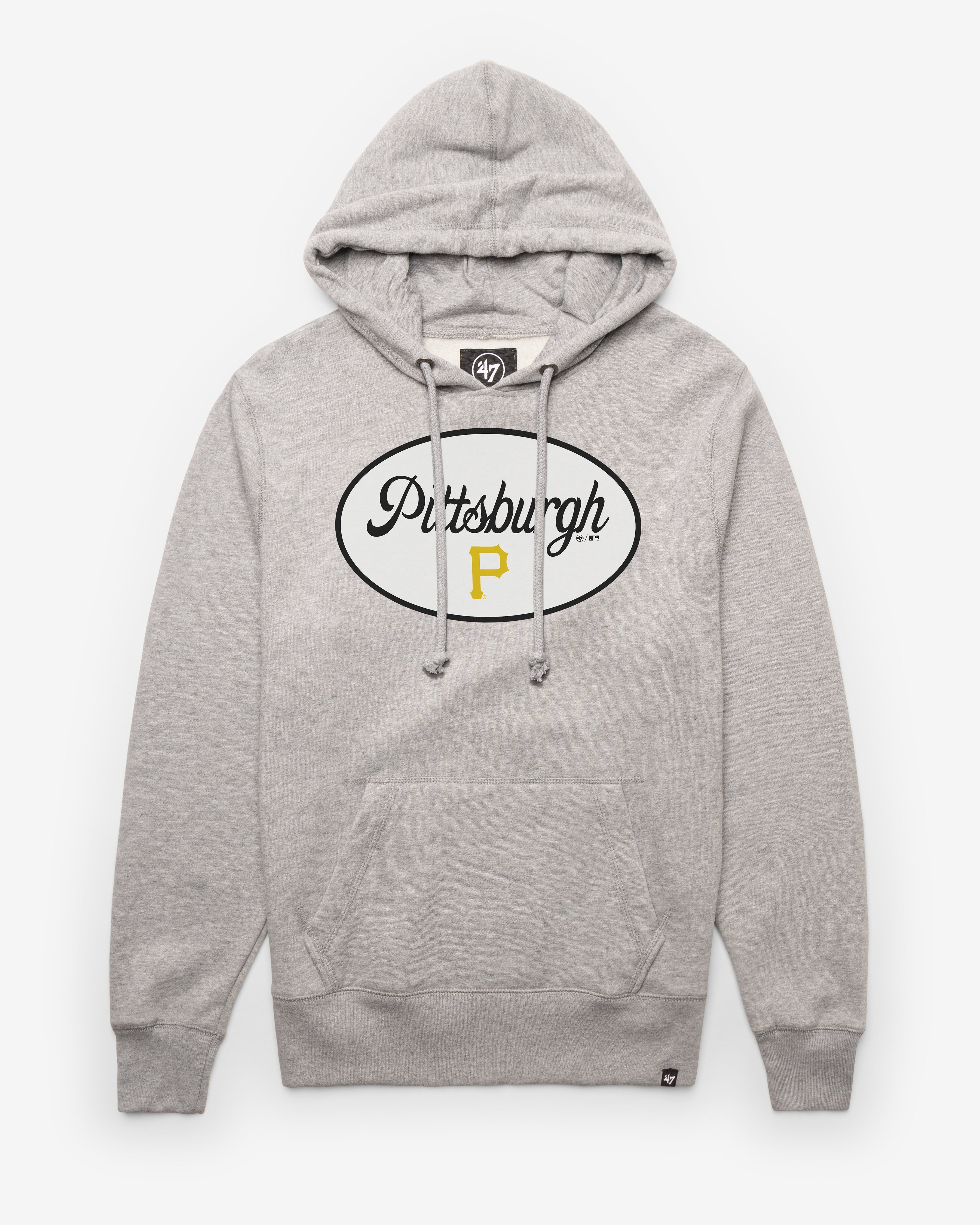 PITTSBURGH PIRATES COVERALL '47 HEADLINE HOOD SLATE GREY