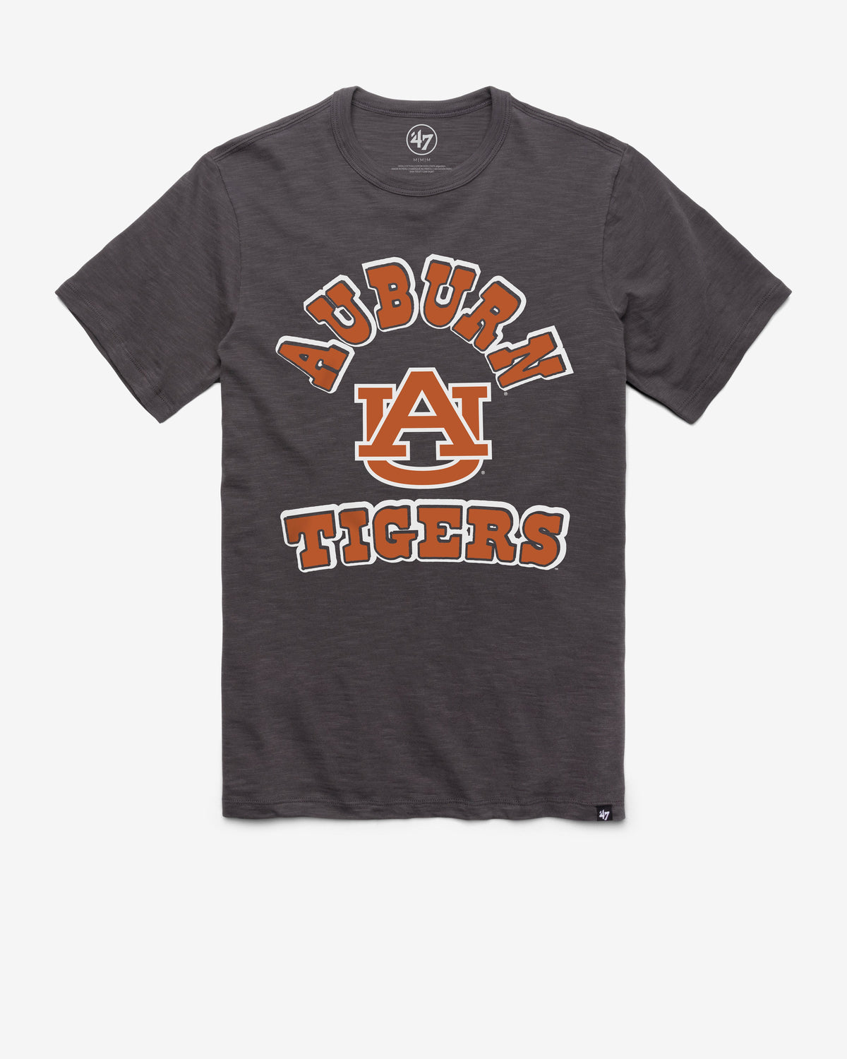 AUBURN TIGERS COMEBACK '47 SCRUM TEE CHARCOAL