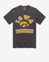 IOWA HAWKEYES COMEBACK '47 SCRUM TEE CHARCOAL