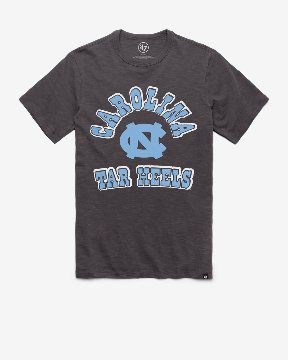 NORTH CAROLINA TAR HEELS UNC COMEBACK '47 SCRUM TEE CHARCOAL