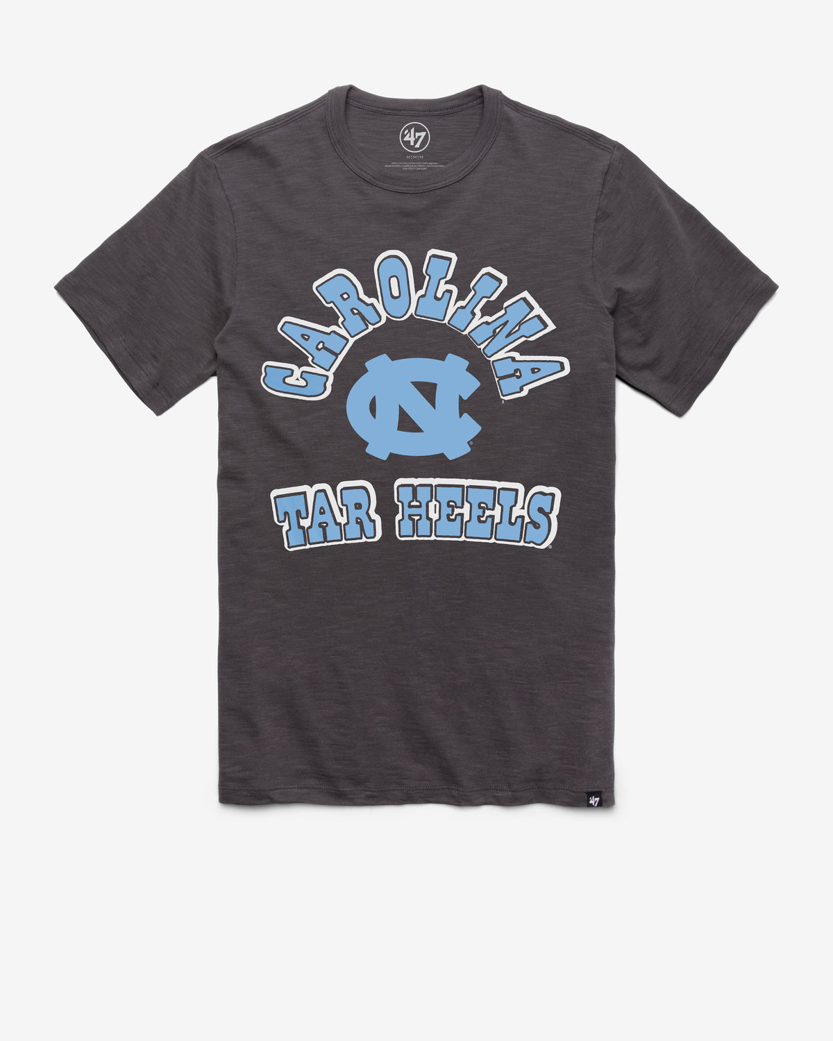 NORTH CAROLINA TAR HEELS UNC COMEBACK '47 SCRUM TEE CHARCOAL