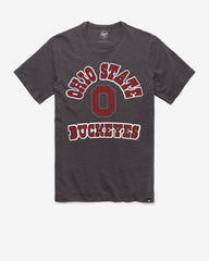 OHIO STATE BUCKEYES COMEBACK '47 SCRUM TEE CHARCOAL