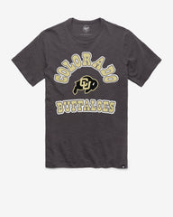 COLORADO BUFFALOES COMEBACK '47 SCRUM TEE CHARCOAL