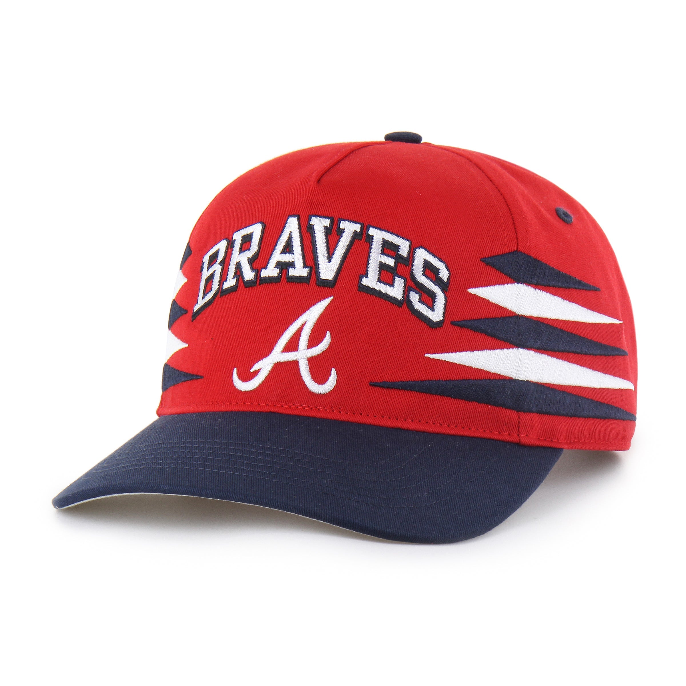 ATLANTA BRAVES DIAMOND CUT '47 HITCH RED