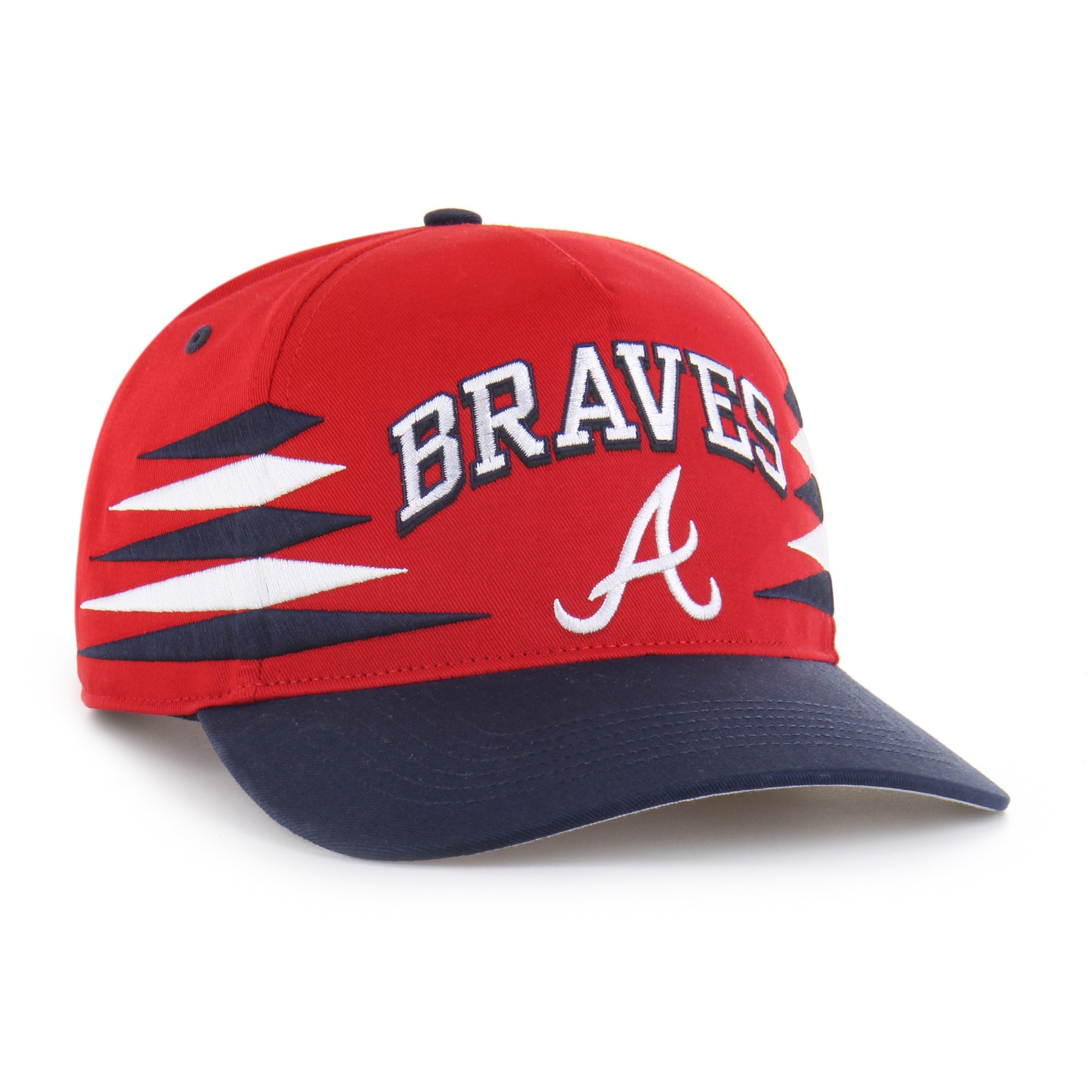 ATLANTA BRAVES DIAMOND CUT '47 HITCH RED