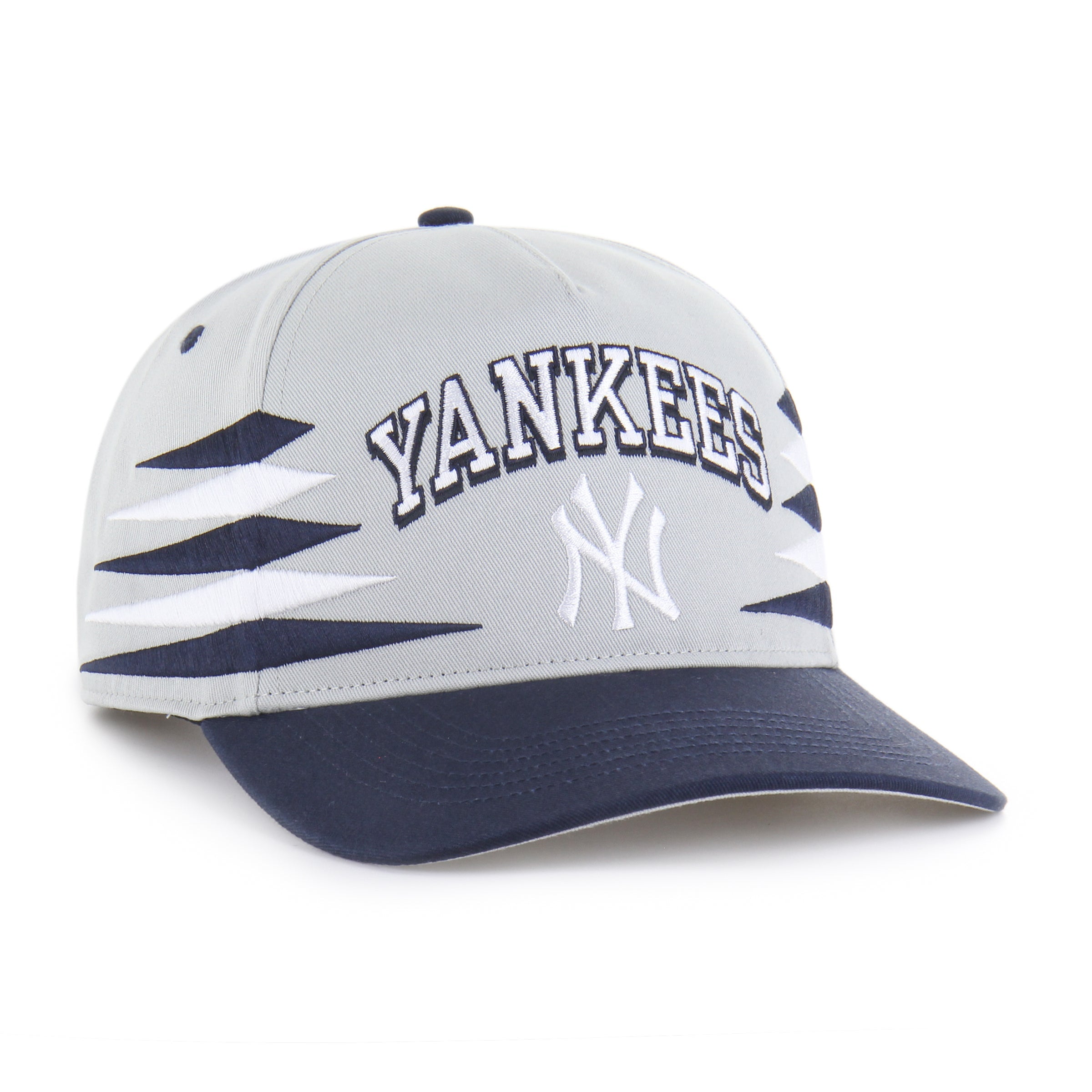 NEW YORK YANKEES DIAMOND CUT '47 HITCH GRAY