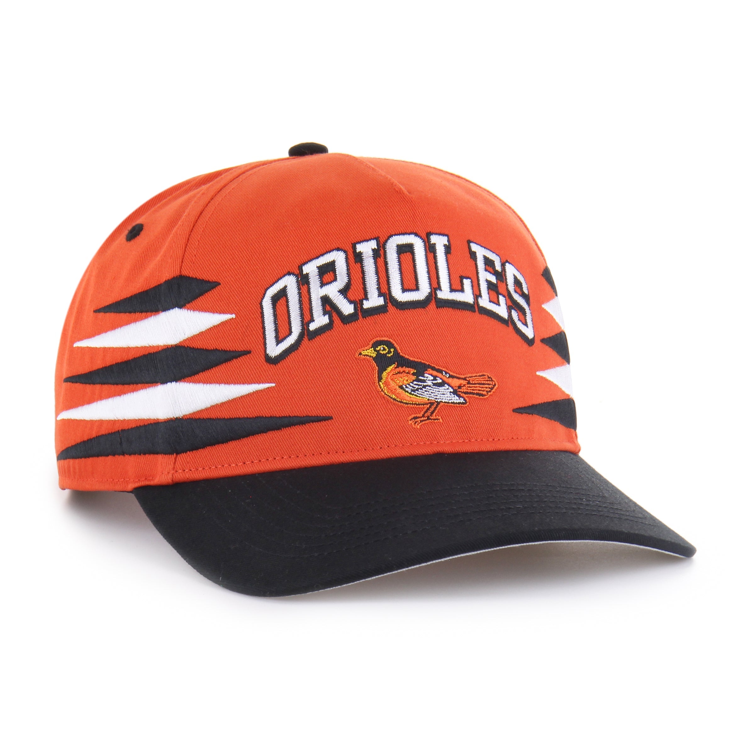 BALTIMORE ORIOLES COOPERSTOWN DIAMOND CUT '47 HITCH ORANGE