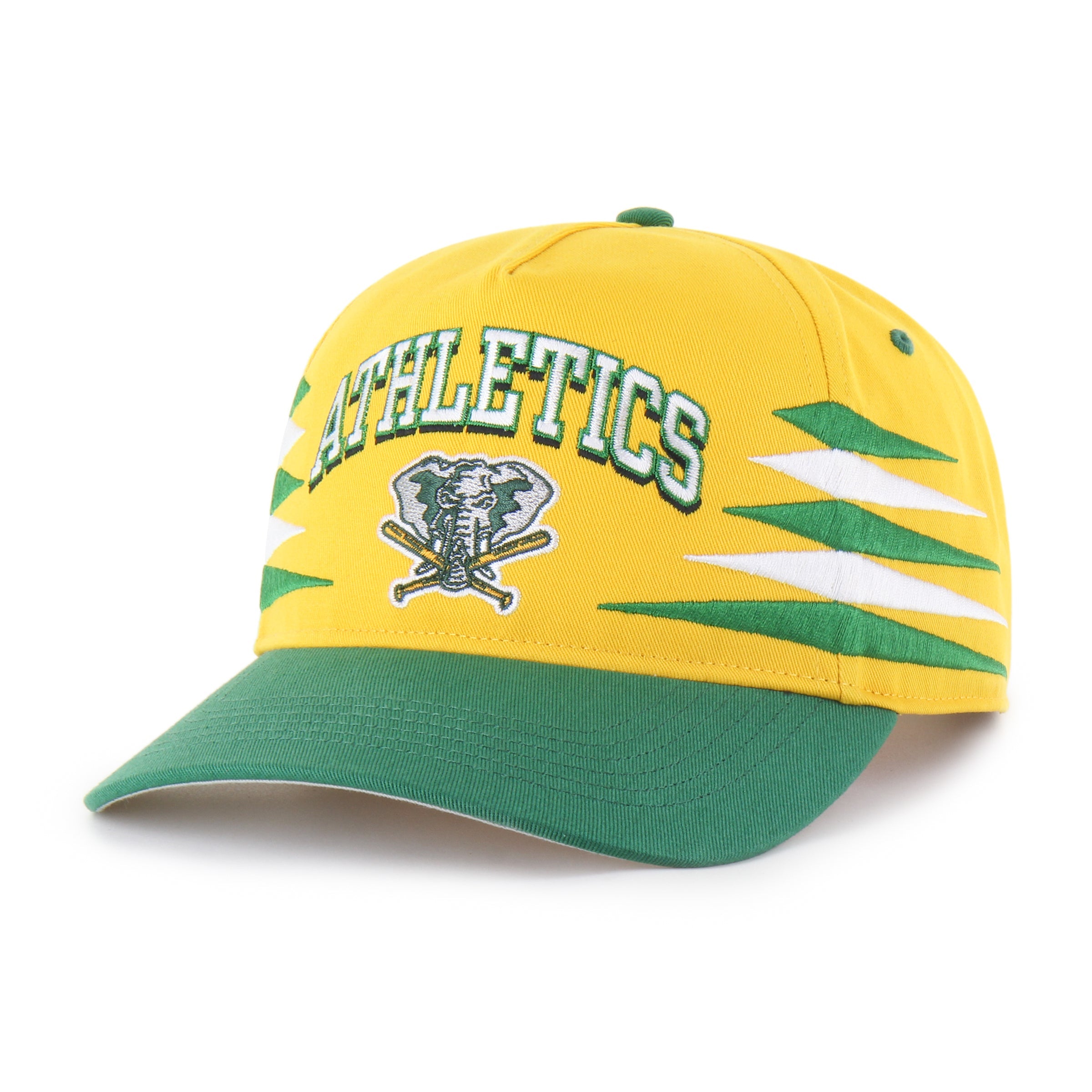 ATHLETICS BASEBALL COOPERSTOWN DIAMOND CUT '47 HITCH YELLOW GOLD