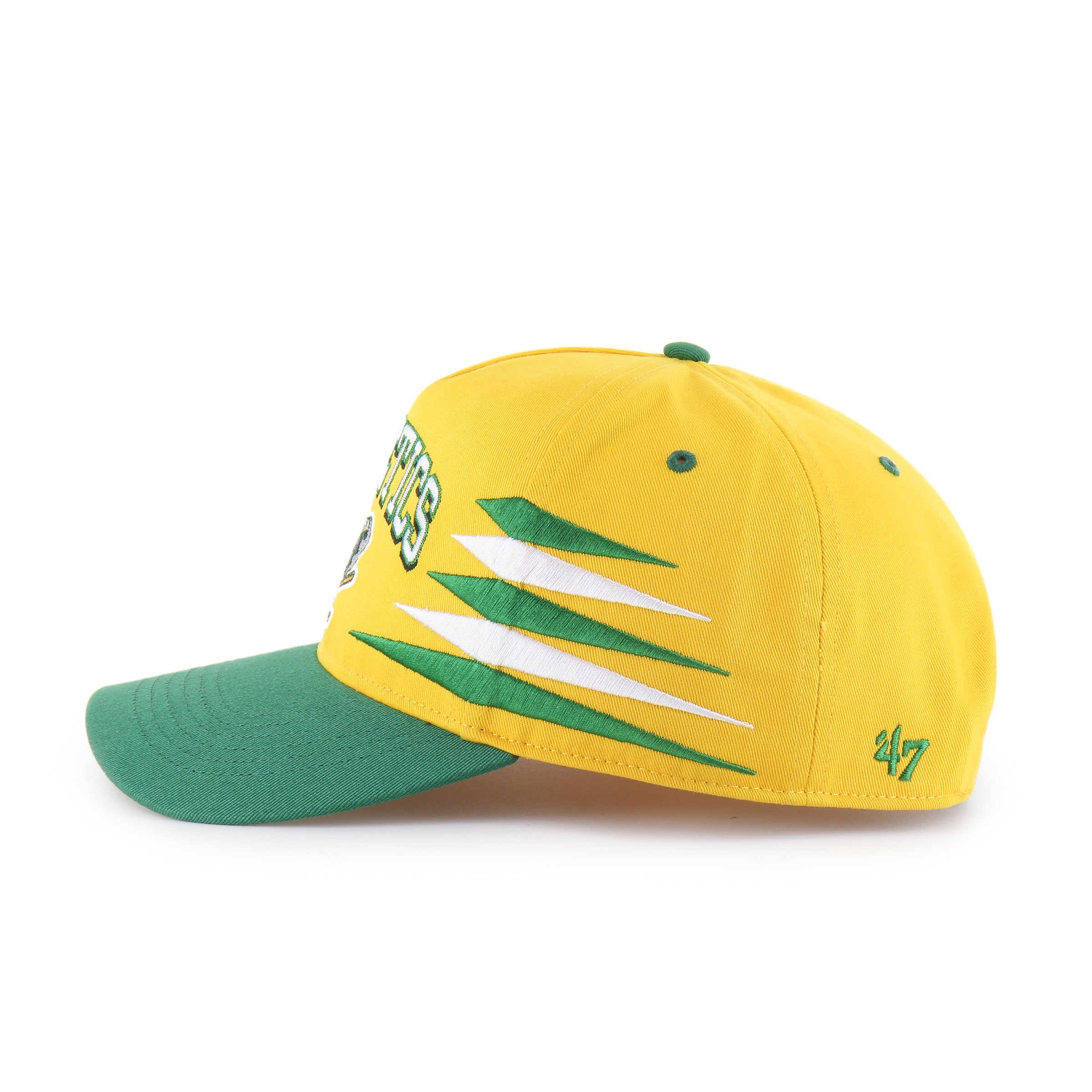 ATHLETICS BASEBALL COOPERSTOWN DIAMOND CUT '47 HITCH YELLOW GOLD