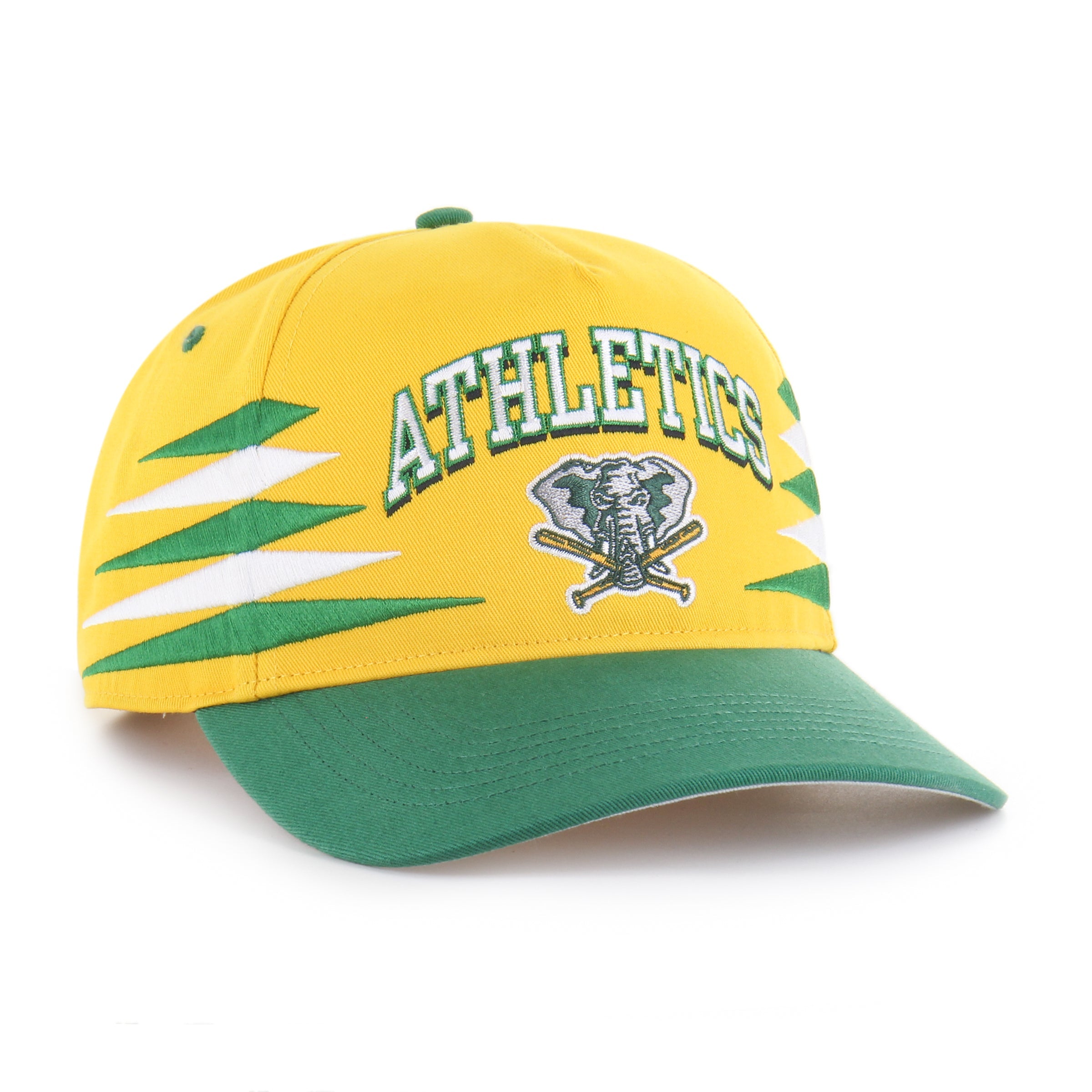 ATHLETICS BASEBALL COOPERSTOWN DIAMOND CUT '47 HITCH YELLOW GOLD