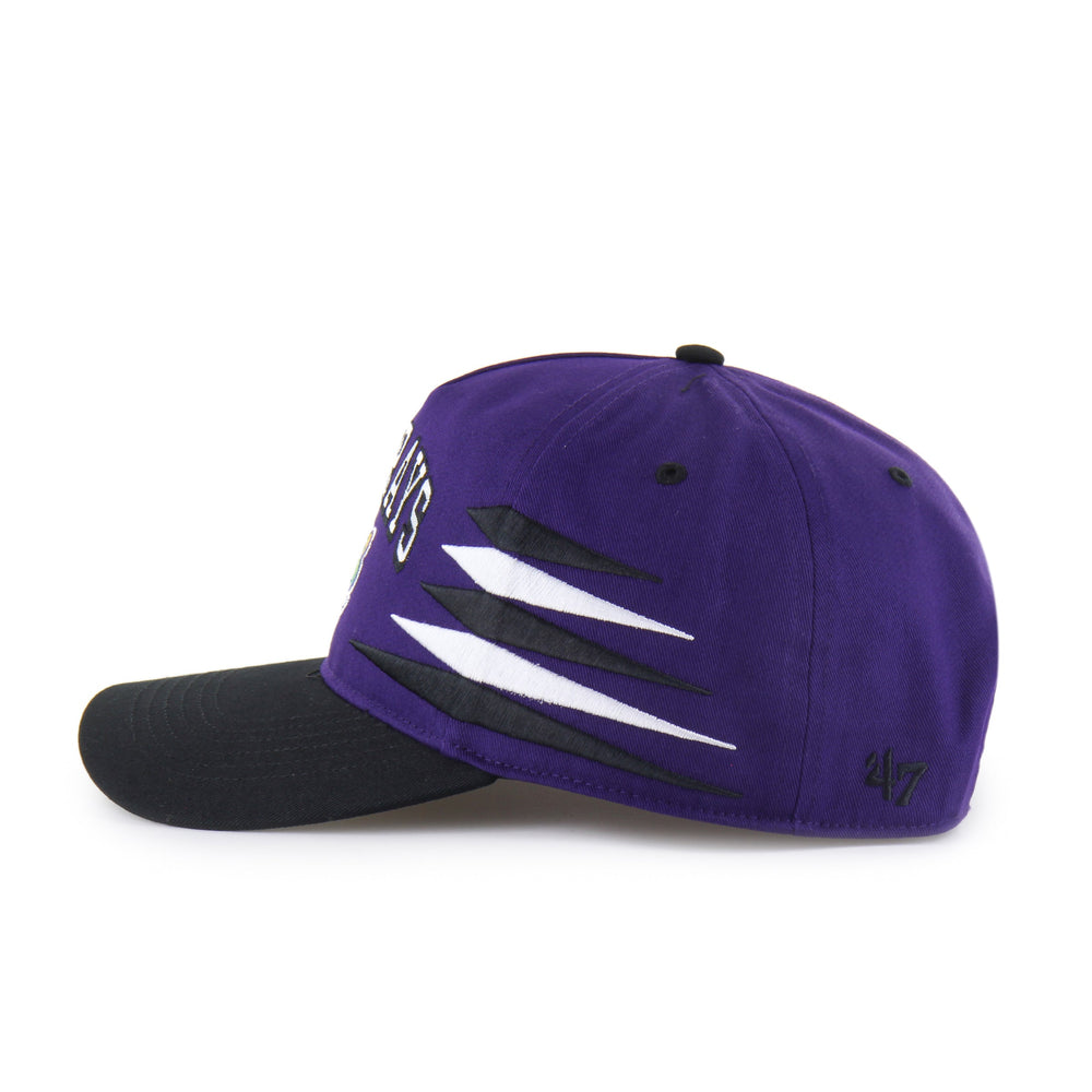 TAMPA BAY RAYS COOPERSTOWN DIAMOND CUT '47 HITCH PURPLE