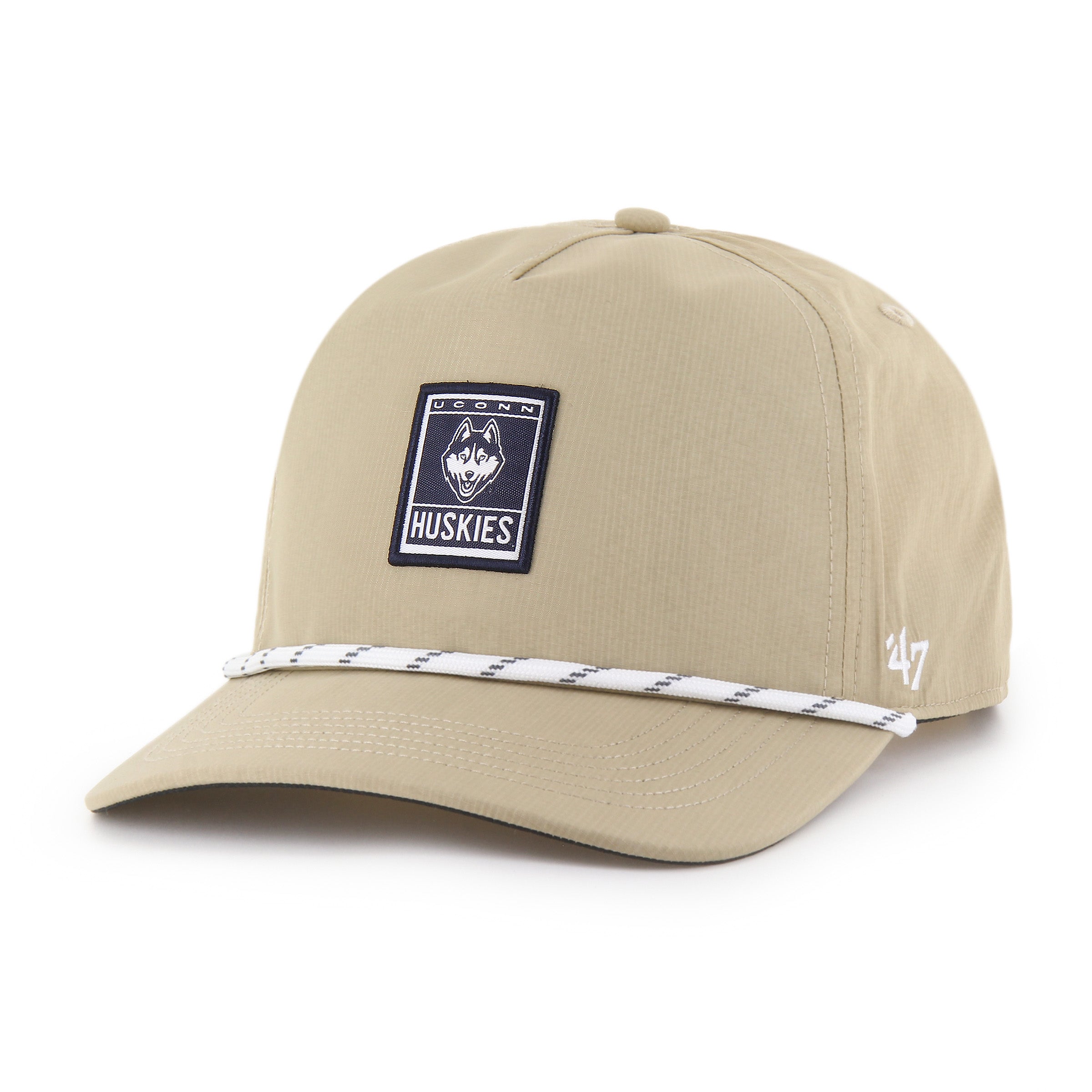 CONNECTICUT HUSKIES UCONN COZUMEL '47 HITCH KHAKI