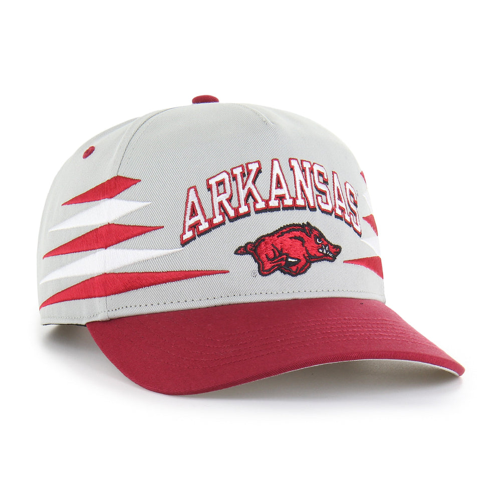 ARKANSAS RAZORBACKS DIAMOND CUT '47 HITCH GRAY