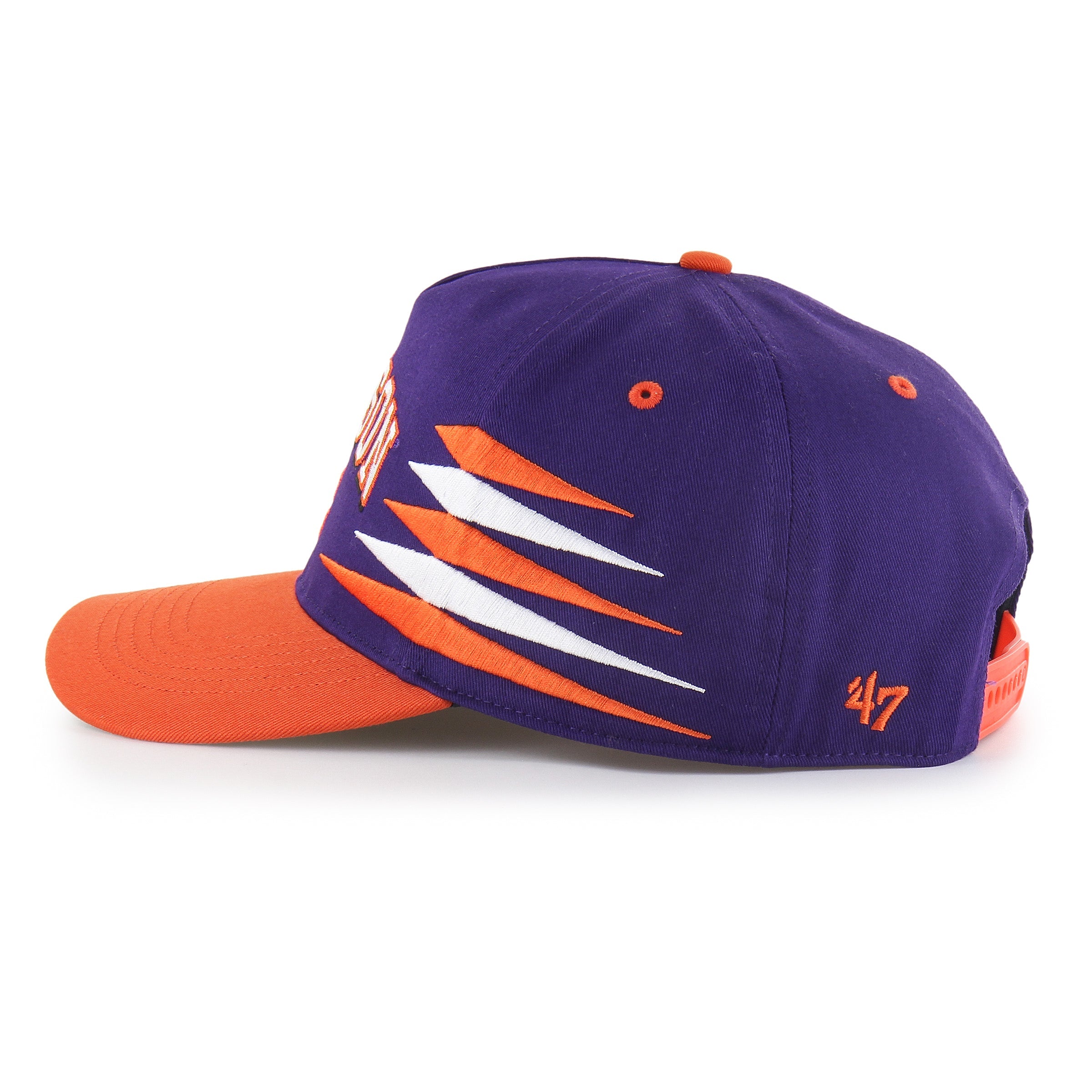 CLEMSON TIGERS DIAMOND CUT '47 HITCH PURPLE