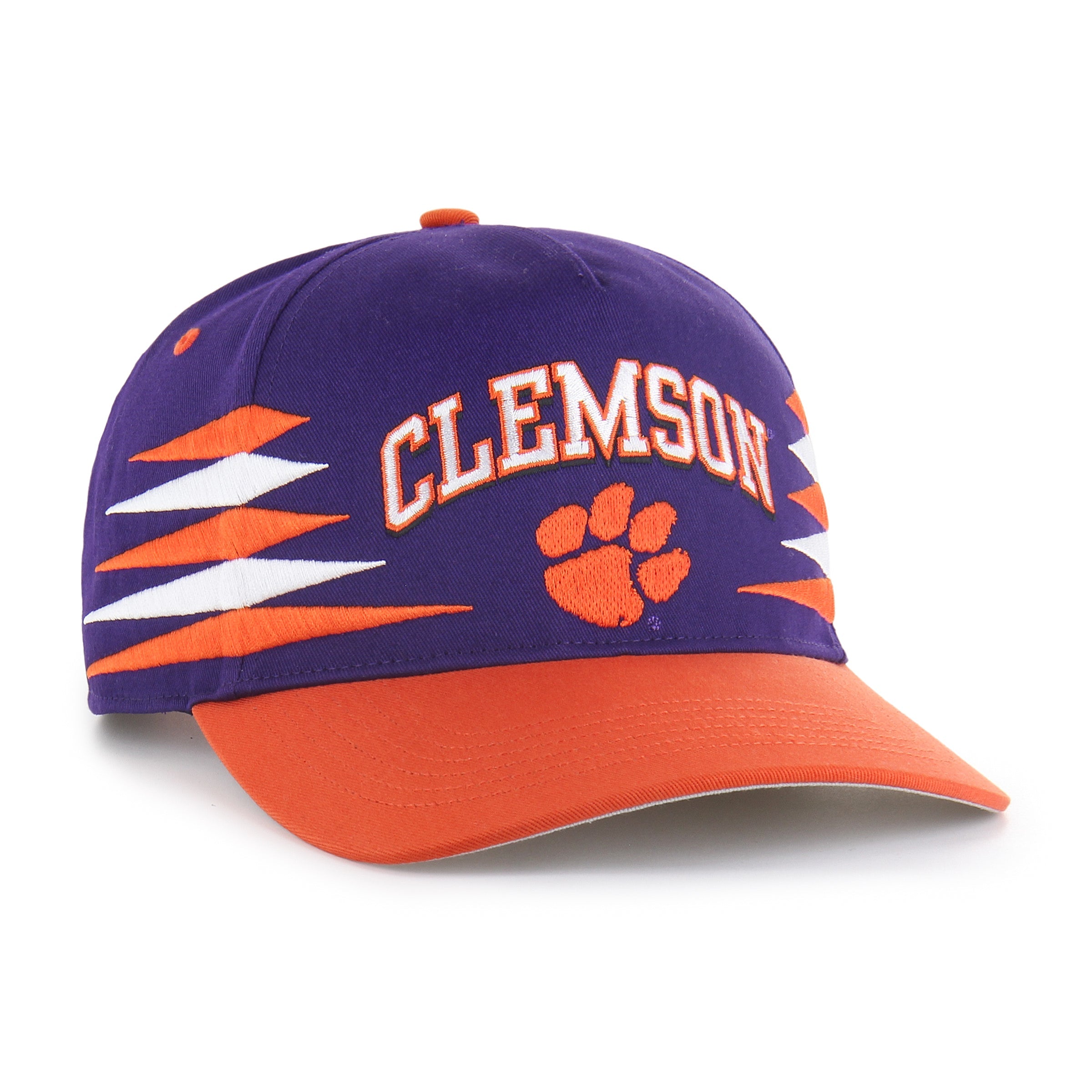 CLEMSON TIGERS DIAMOND CUT '47 HITCH PURPLE