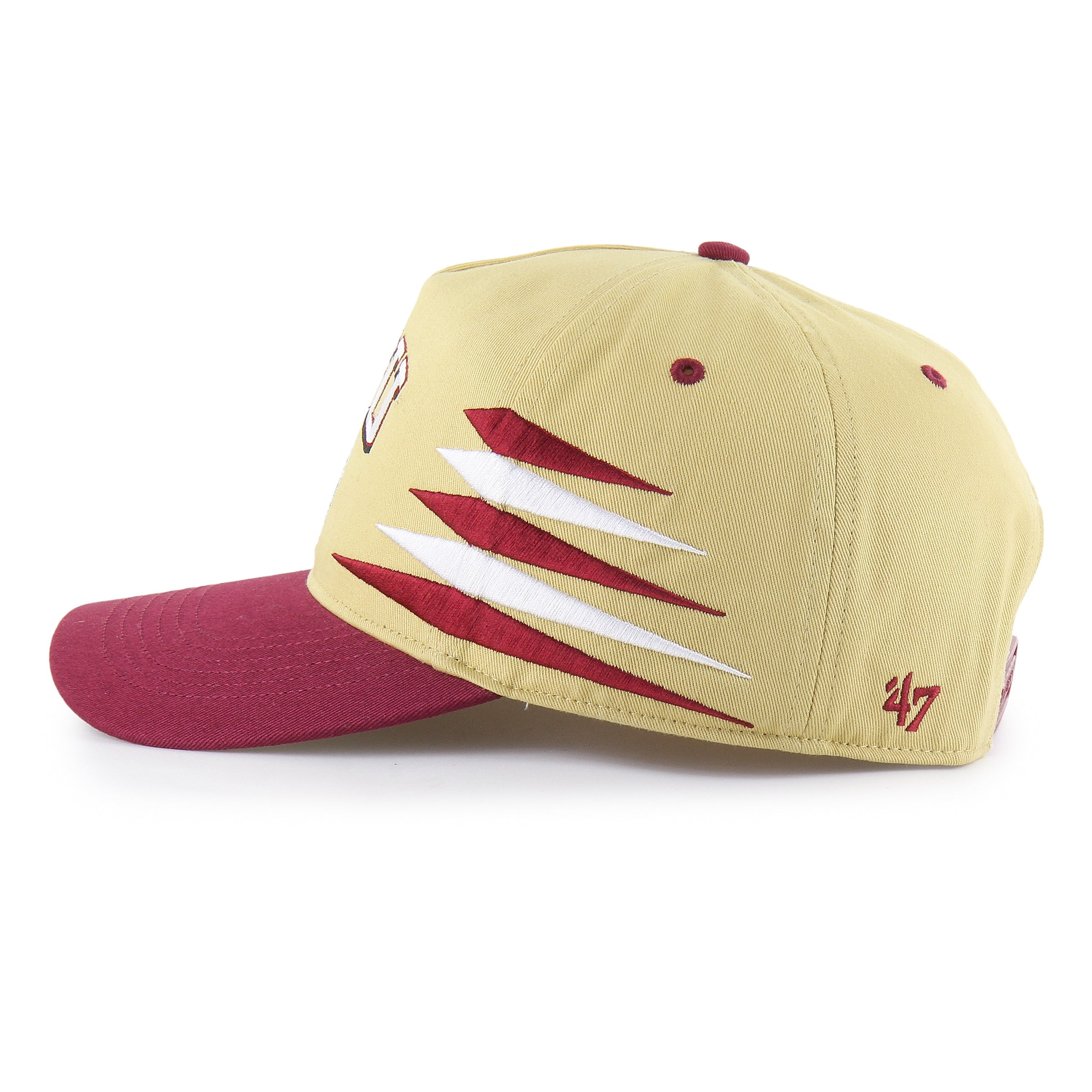 FLORIDA STATE SEMINOLES DIAMOND CUT '47 HITCH LIGHT GOLD