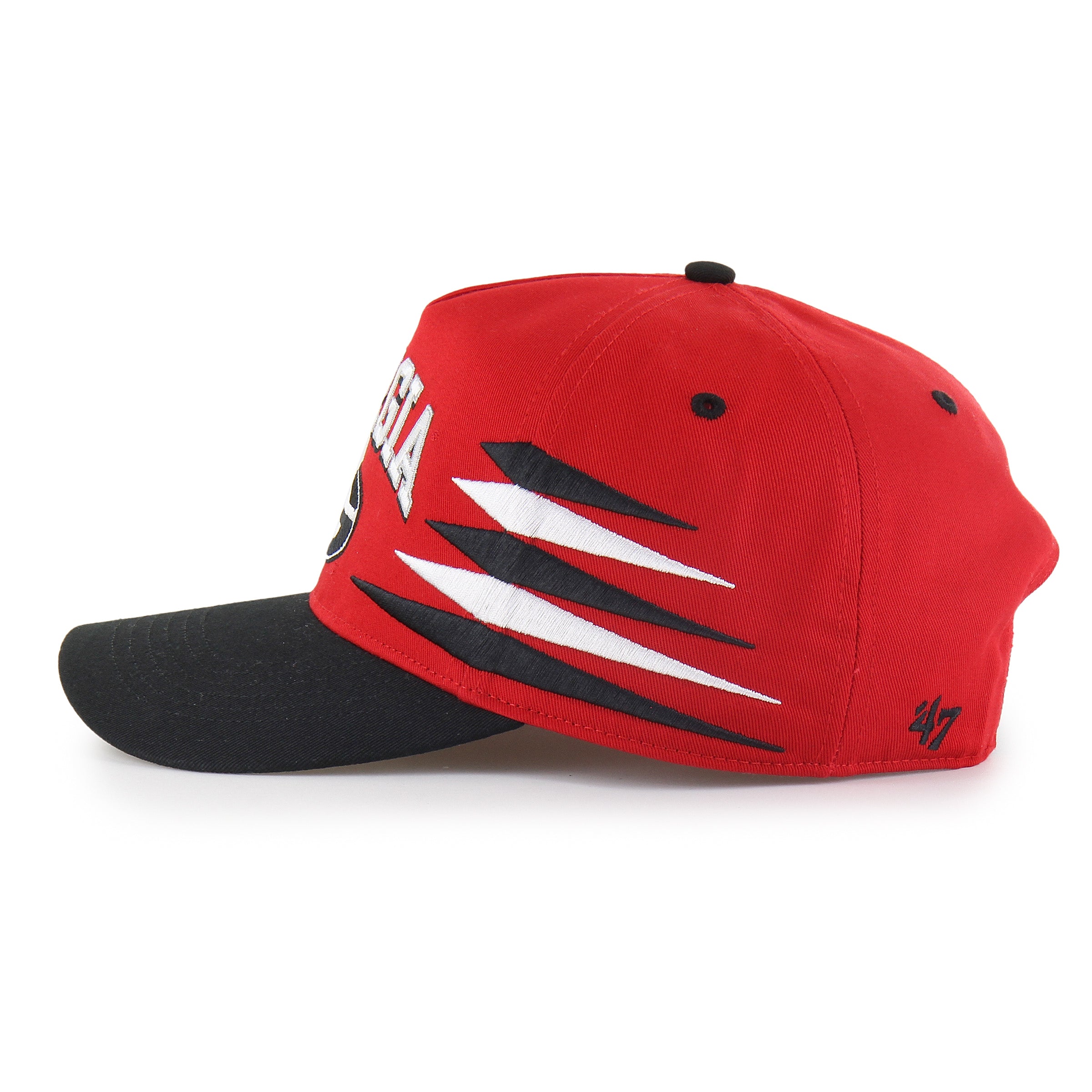 GEORGIA BULLDOGS DIAMOND CUT '47 HITCH RED