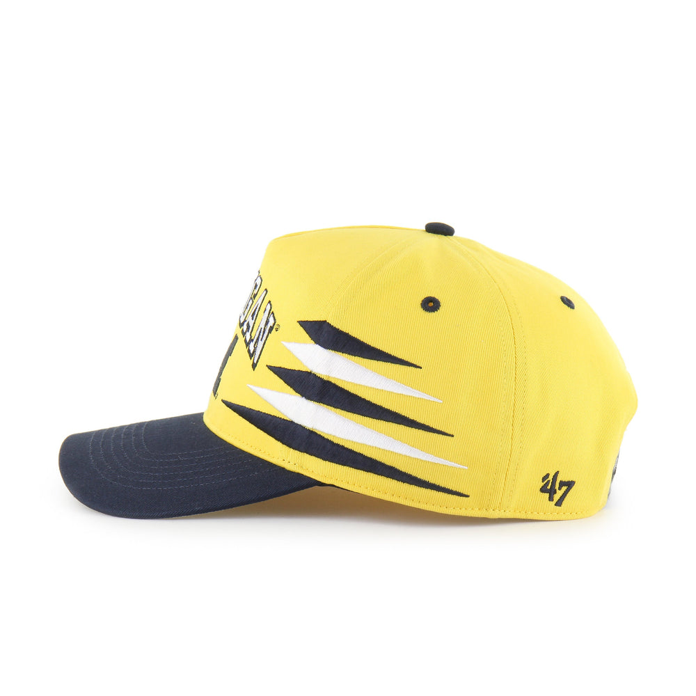 MICHIGAN WOLVERINES DIAMOND CUT '47 HITCH YELLOW