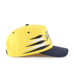 MICHIGAN WOLVERINES DIAMOND CUT '47 HITCH YELLOW