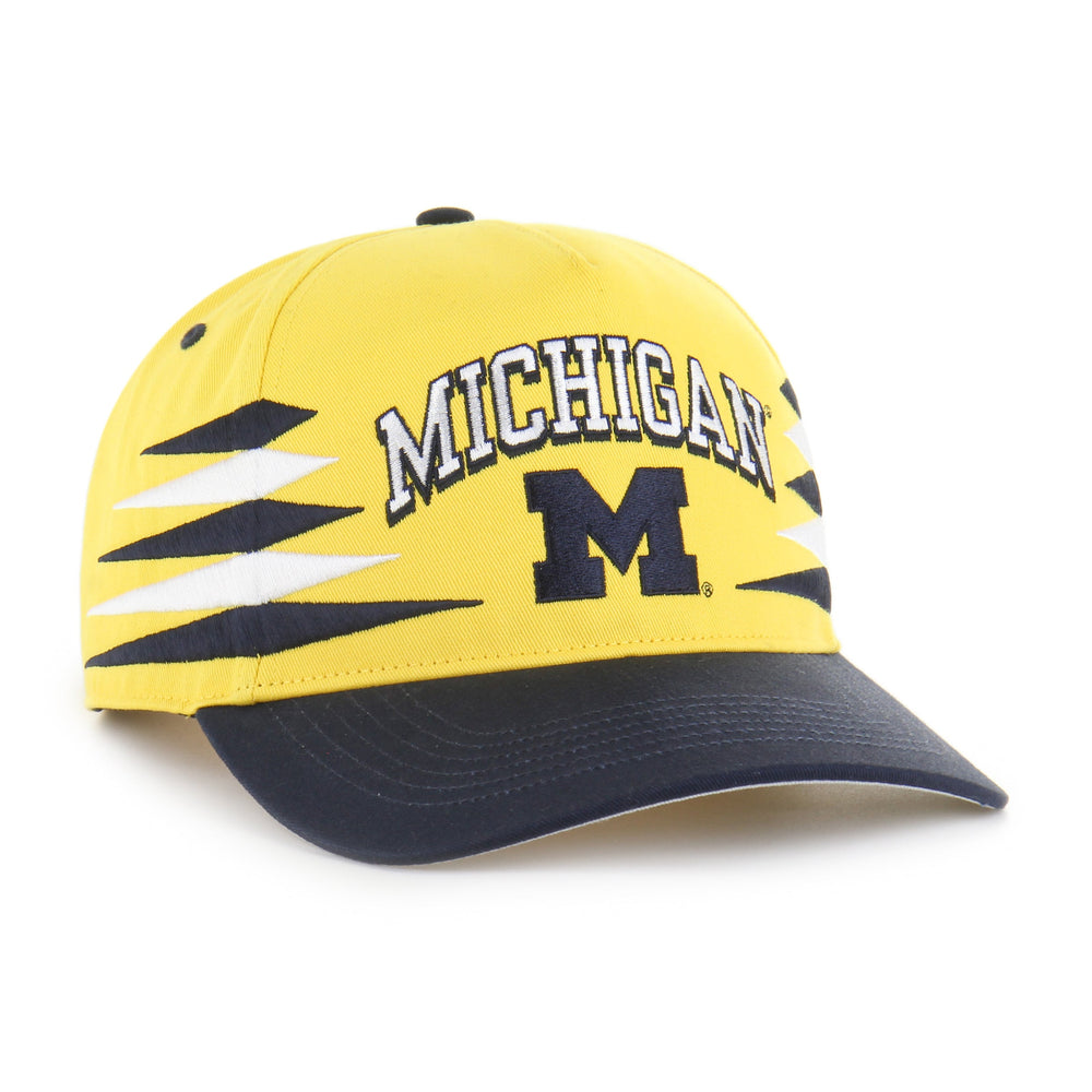MICHIGAN WOLVERINES DIAMOND CUT '47 HITCH YELLOW
