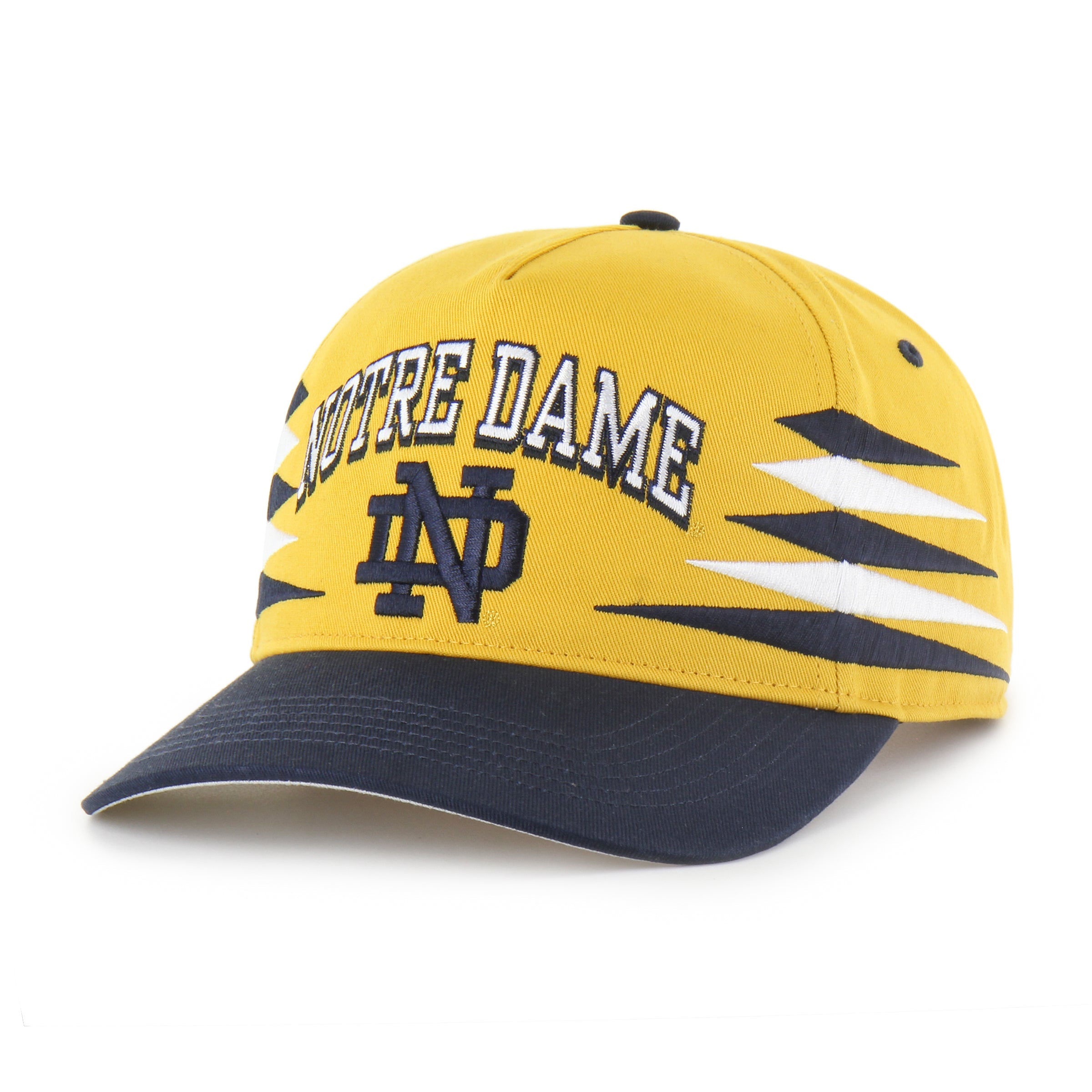 NOTRE DAME FIGHTING IRISH DIAMOND CUT '47 HITCH HONEY