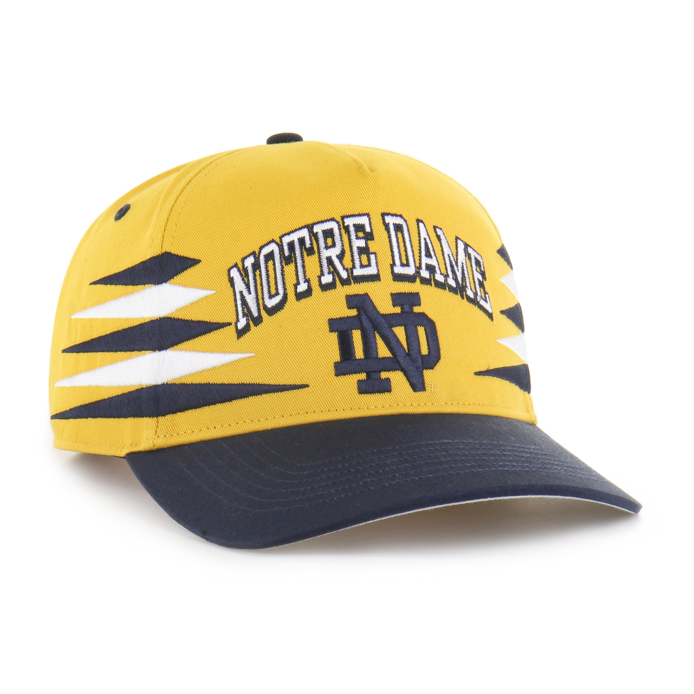 NOTRE DAME FIGHTING IRISH DIAMOND CUT '47 HITCH HONEY