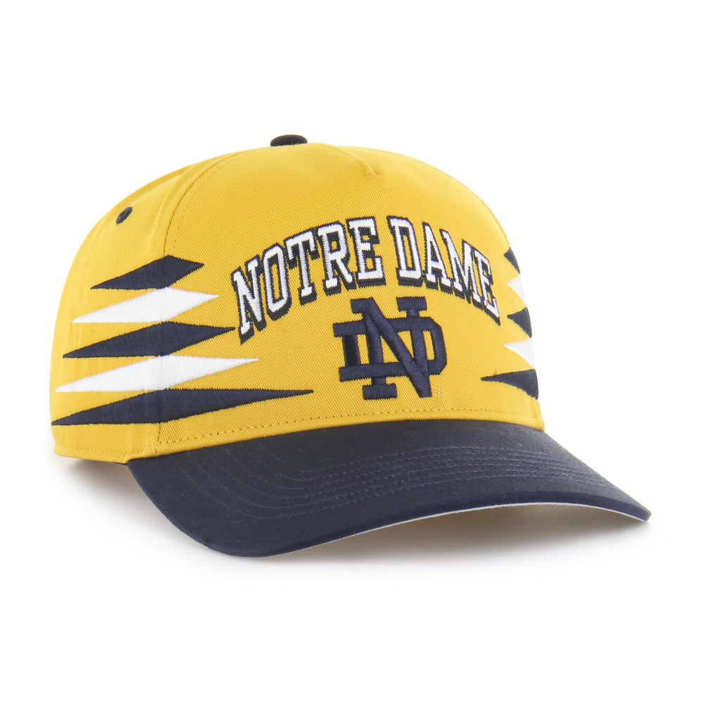 NOTRE DAME FIGHTING IRISH DIAMOND CUT '47 HITCH HONEY