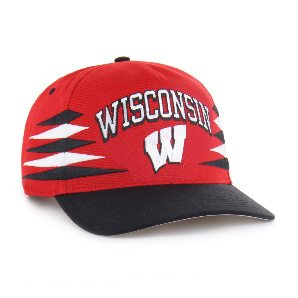 WISCONSIN BADGERS DIAMOND CUT '47 HITCH RED