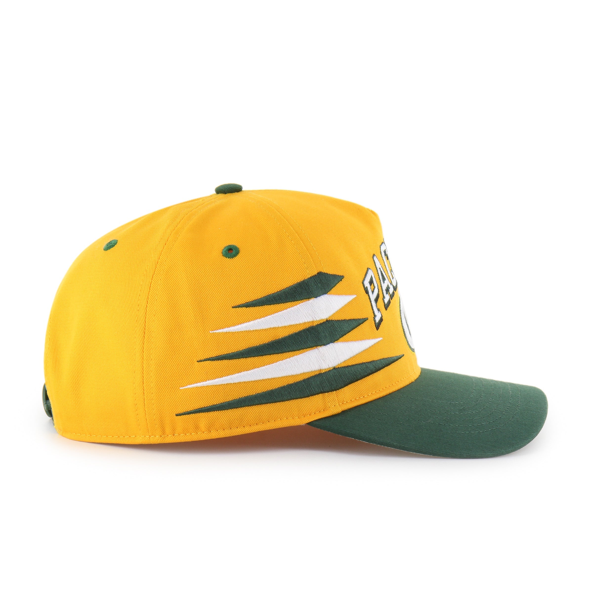 GREEN BAY PACKERS DIAMOND CUT '47 HITCH RF RELAXED FIT CHEDDAR