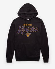 NEW YORK KNICKS CROSS CITY SCRIPT '47 HEADLINE HOOD JET BLACK