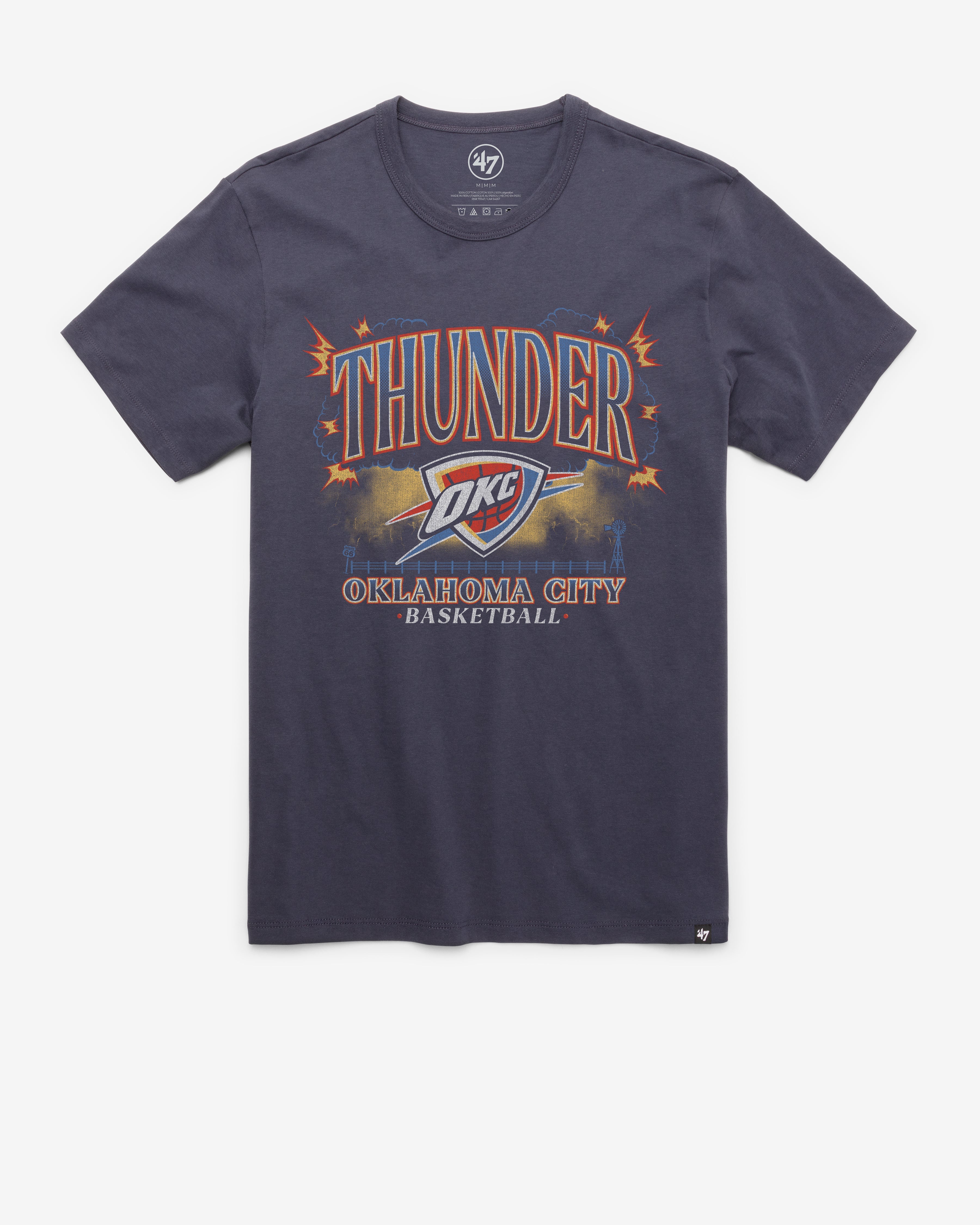 OKLAHOMA CITY THUNDER REGIONAL '47 FRANKLIN TEE ATLAS BLUE