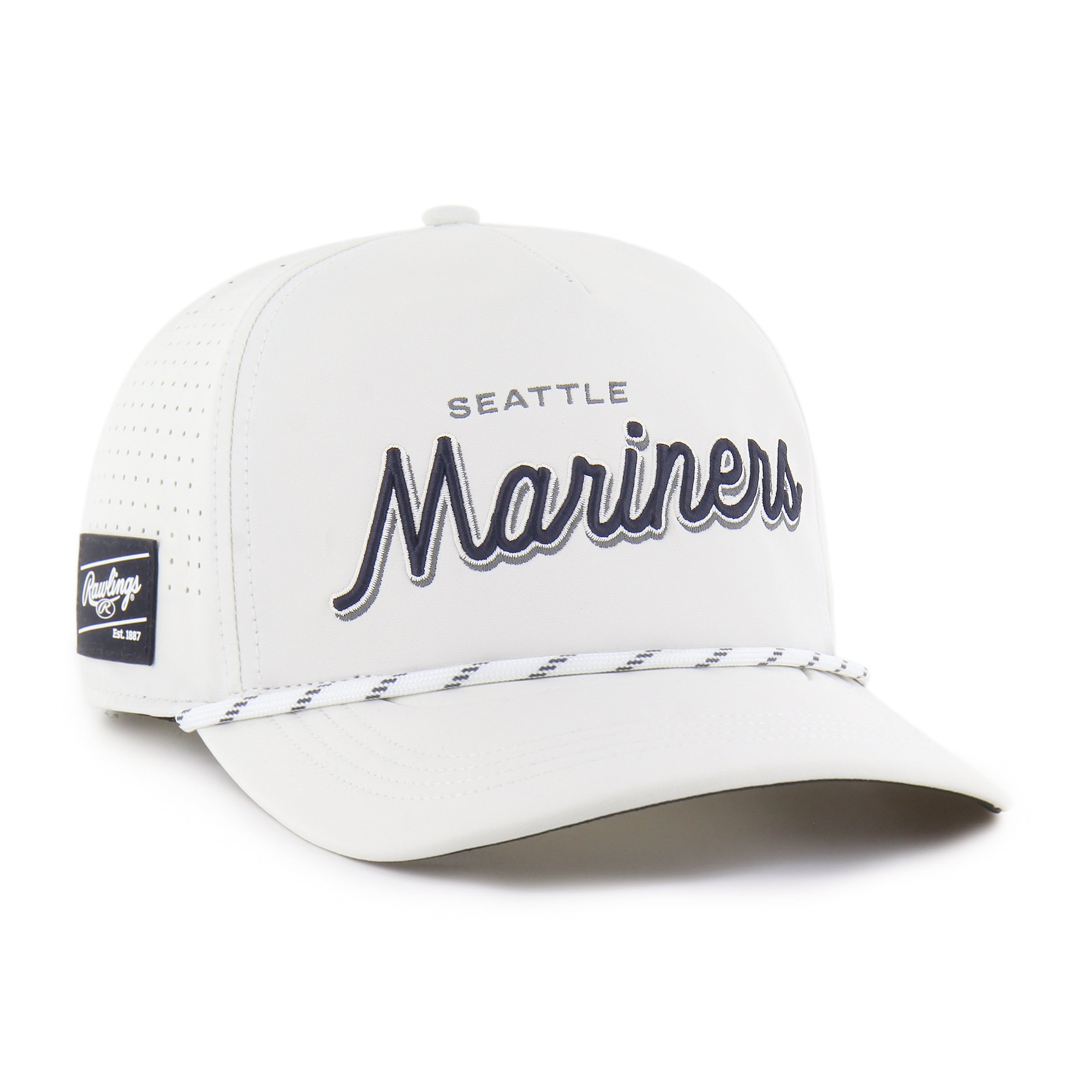 SEATTLE MARINERS RAWLINGS PRO '47 HITCH CHALK