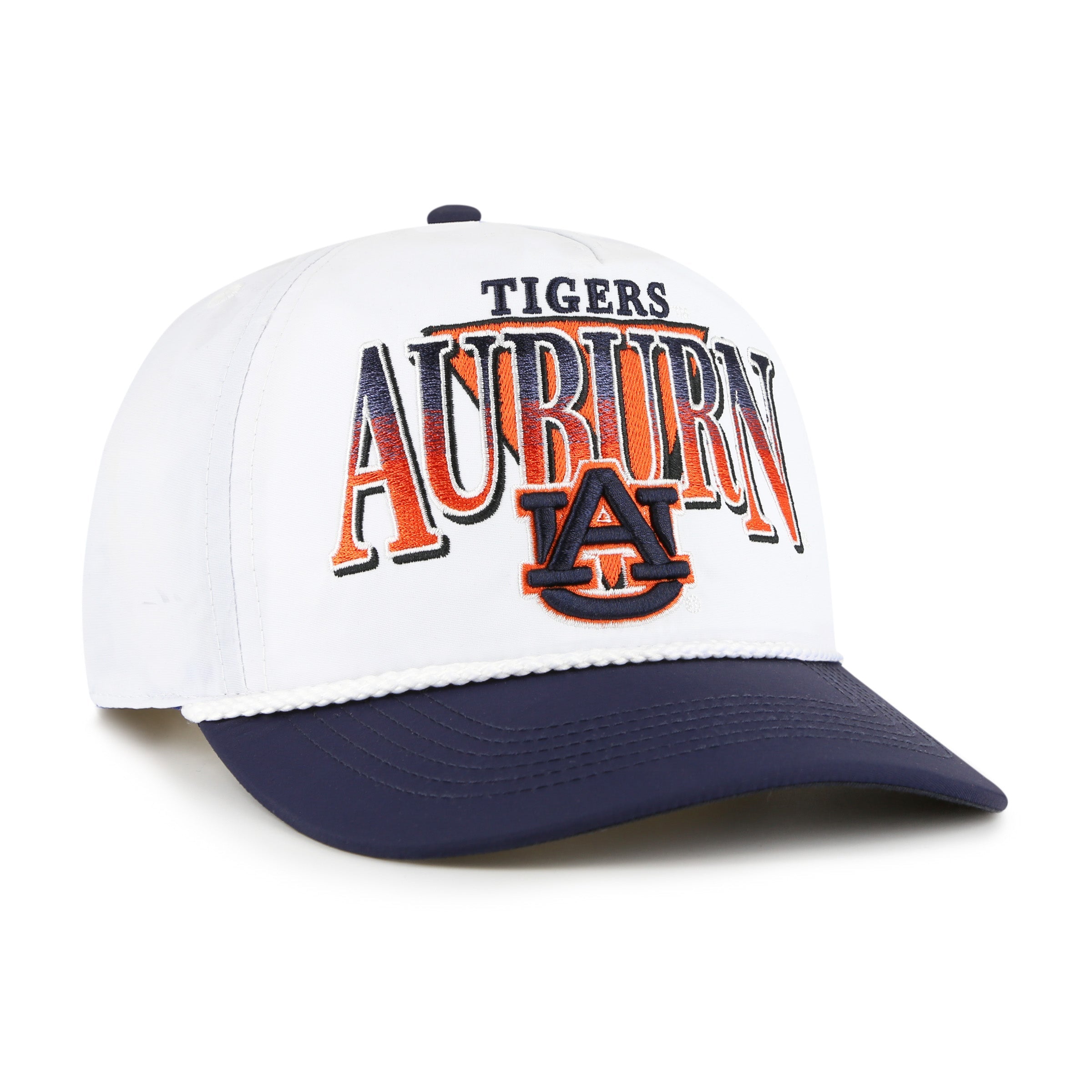 AUBURN TIGERS TRIBUTE '47 HITCH RF RELAXED FIT WHITE