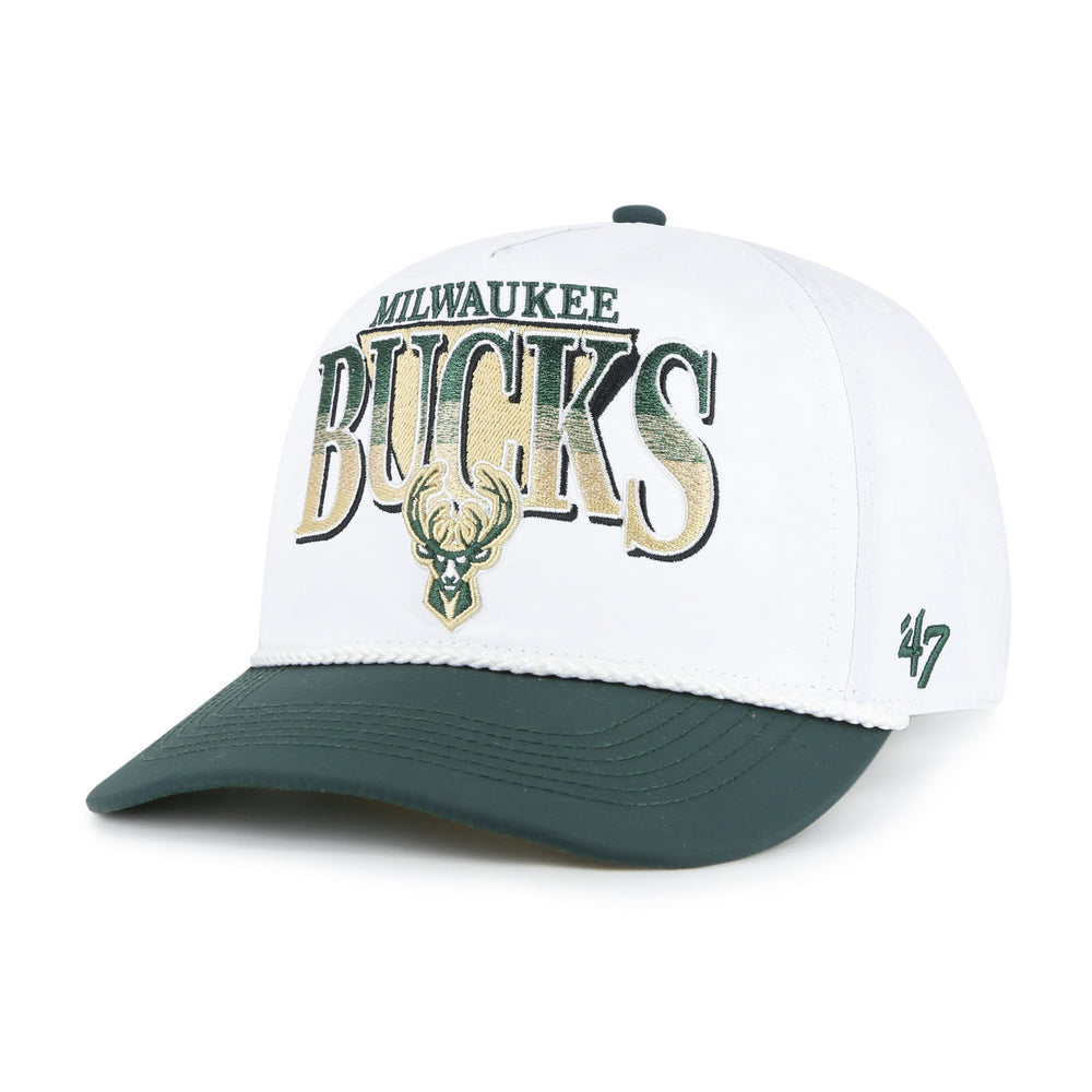 MILWAUKEE BUCKS TRIBUTE '47 HITCH RF RELAXED FIT WHITE