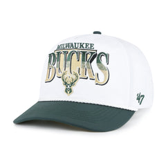 MILWAUKEE BUCKS TRIBUTE '47 HITCH RF RELAXED FIT WHITE