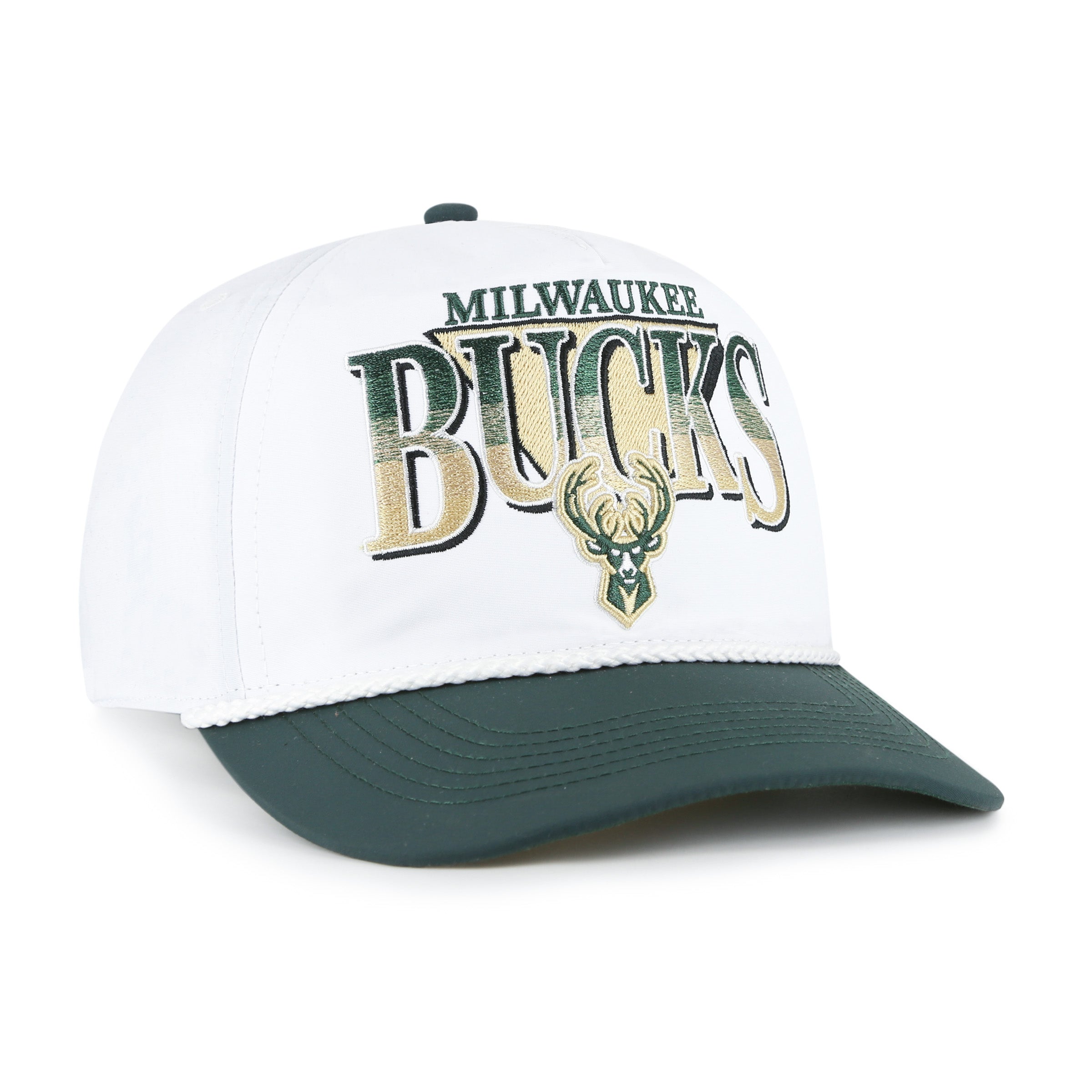 MILWAUKEE BUCKS TRIBUTE '47 HITCH RF RELAXED FIT WHITE