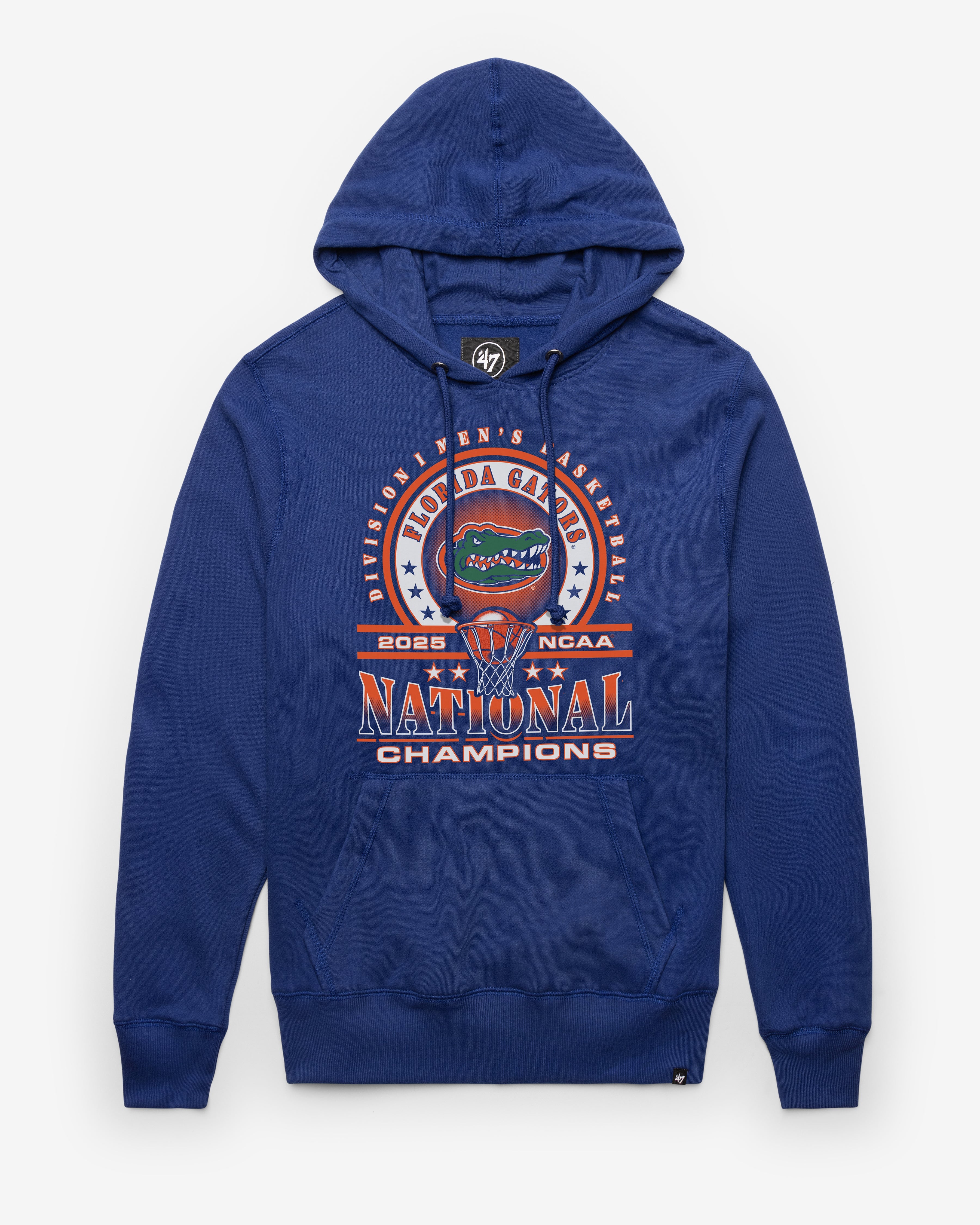 FLORIDA GATORS NCAA NATIONAL CHAMPIONS '47 HEADLINE HOOD ROYAL