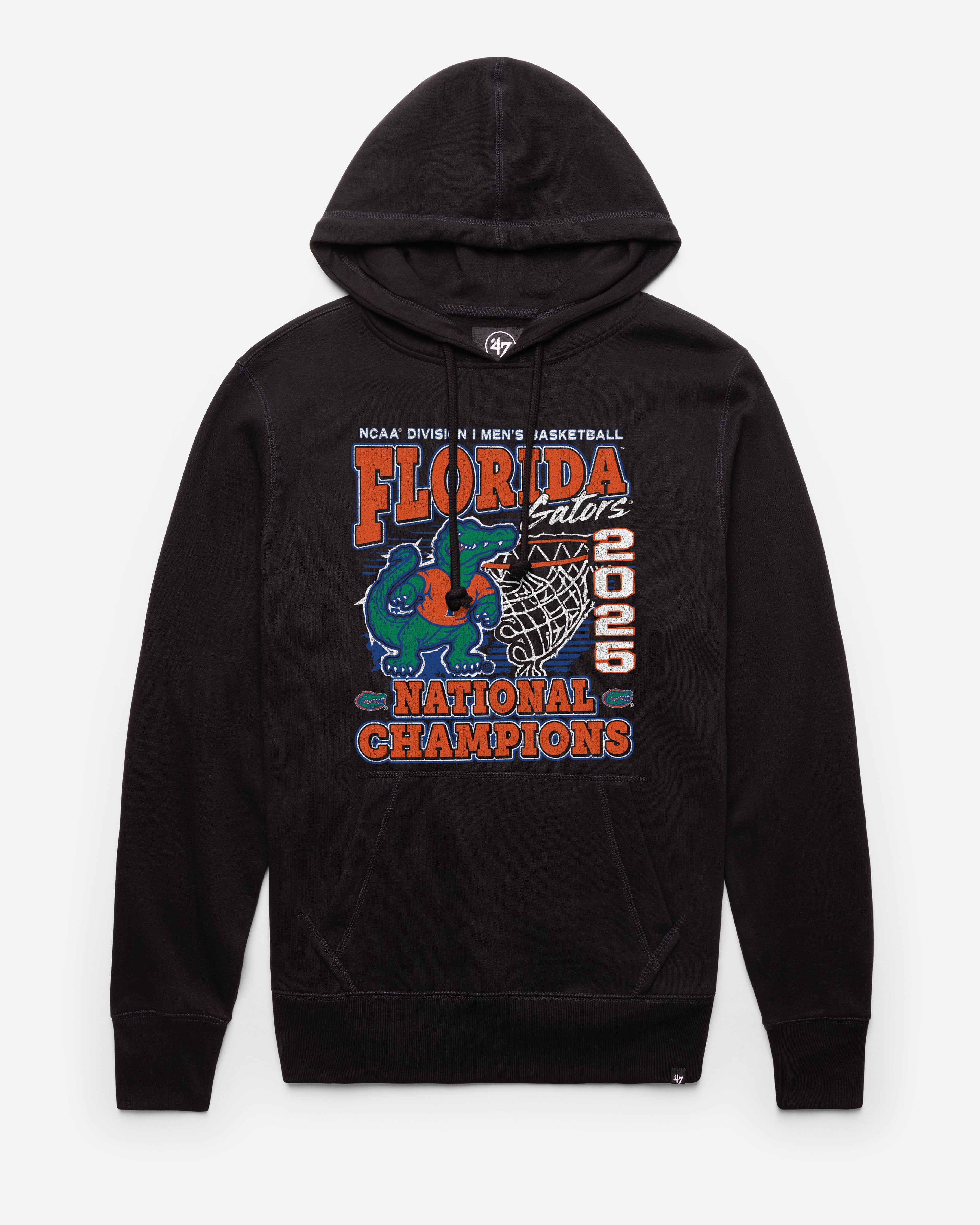 FLORIDA GATORS NCAA NATIONAL CHAMPIONS '47 HEADLINE HOOD JET BLACK