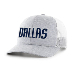 DALLAS MAVERICKS HARRINGTON SCRIPT '47 TRUCKER GRAY