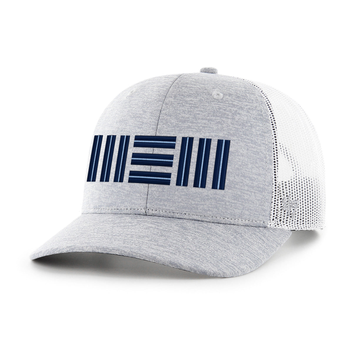 MEMPHIS GRIZZLIES HARRINGTON SCRIPT '47 TRUCKER GRAY