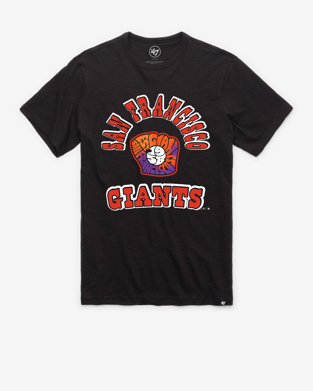 SAN FRANCISCO GIANTS CITY CONNECT COMEBACK '47 SCRUM TEE JET BLACK