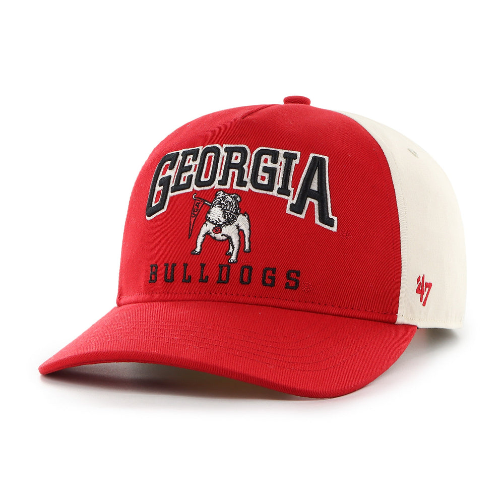 GEORGIA BULLDOGS VINTAGE HARD HAT '47 HITCH RED