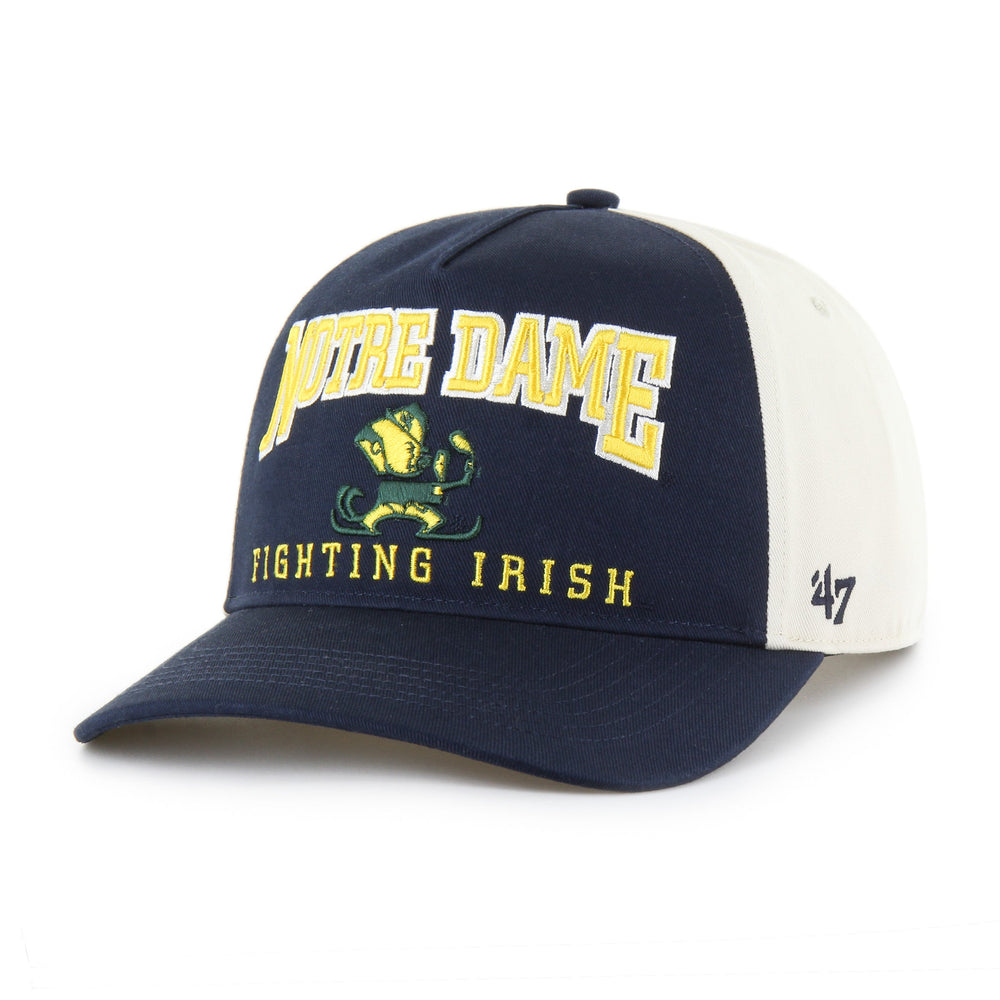 NOTRE DAME FIGHTING IRISH VINTAGE HARD HAT '47 HITCH NAVY