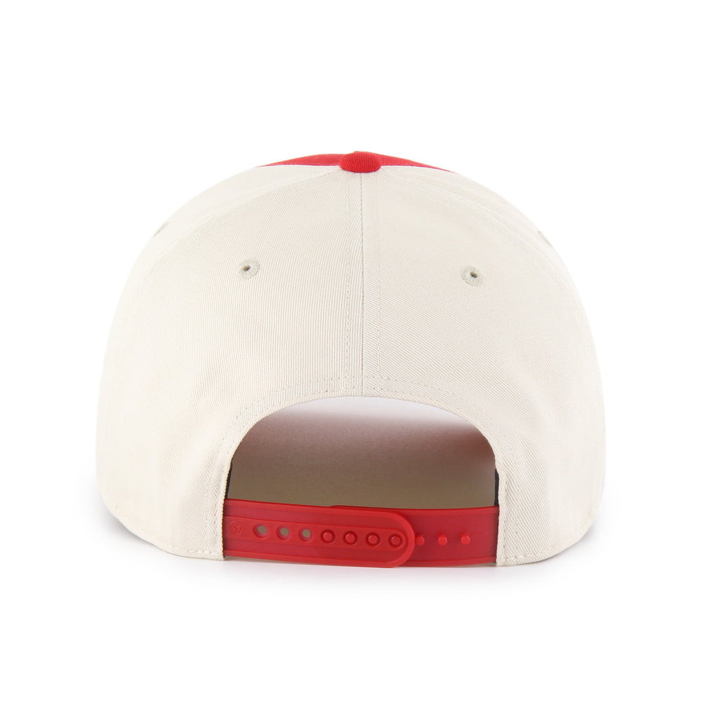 OHIO STATE BUCKEYES VINTAGE HARD HAT '47 HITCH RED