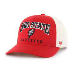 OHIO STATE BUCKEYES VINTAGE HARD HAT '47 HITCH RED