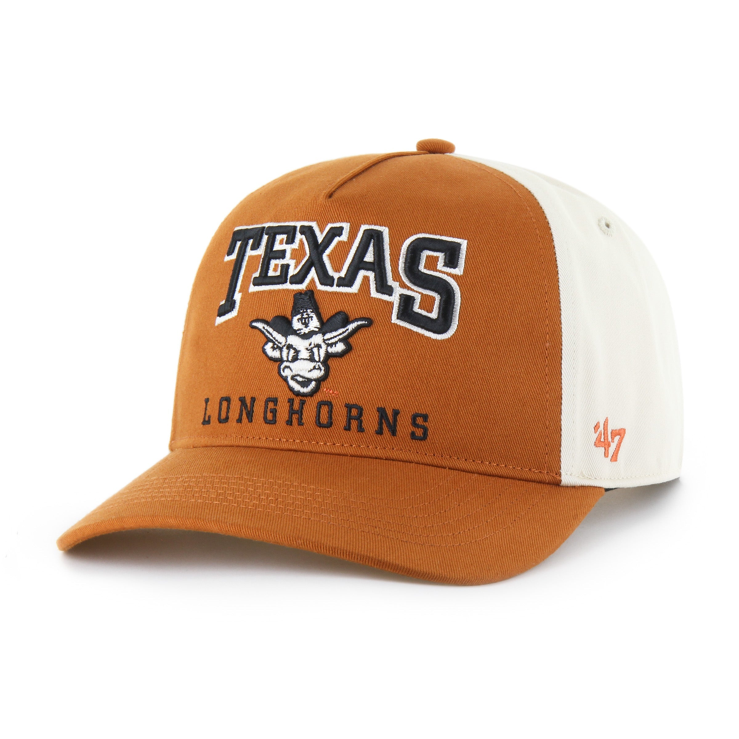 TEXAS LONGHORNS VINTAGE HARD HAT '47 HITCH BURNT ORANGE